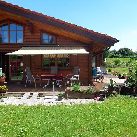 Barrierefreies Zimmer Im Blockhaus Mit Sauna Am See Soyen Luaran gambar