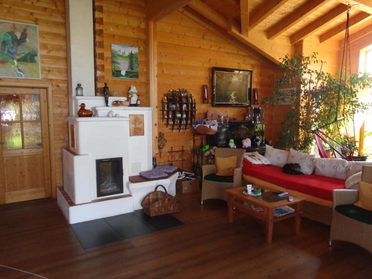 Barrierefreies Zimmer Im Blockhaus Mit Sauna Am See Soyen Luaran gambar