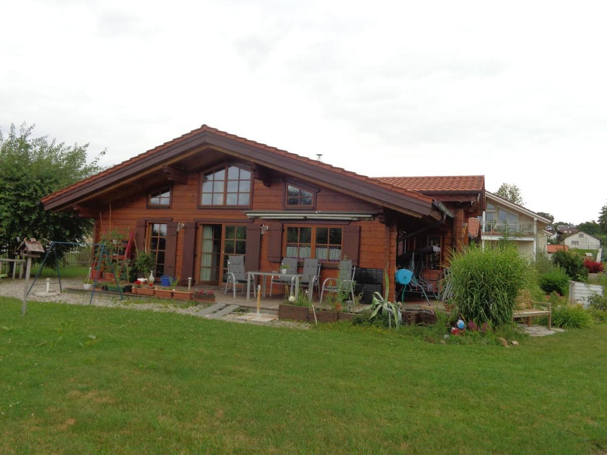 Barrierefreies Zimmer Im Blockhaus Mit Sauna Am See Soyen Luaran gambar